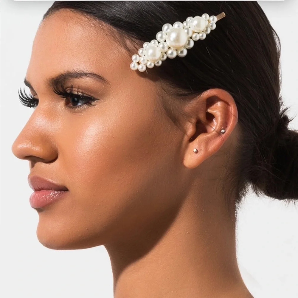 🆕 Pearls of wisdom hair clip barrette